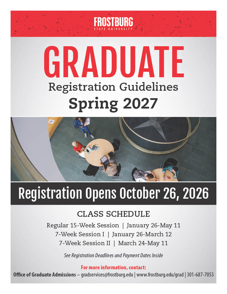 2027 Spring Graduate Scheduling Guidelines